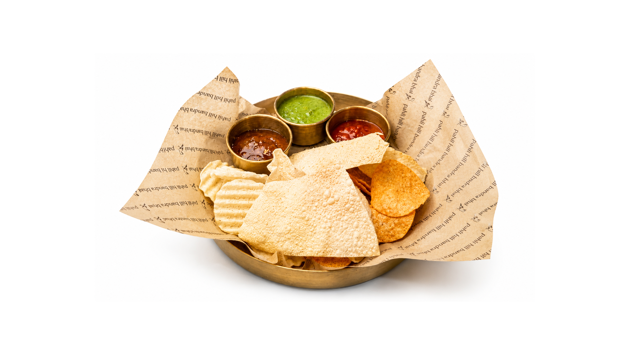 Papadums & Chutney Trio