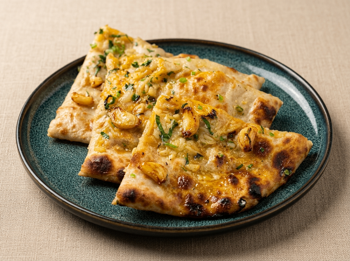 Garlic Cheese Kulcha